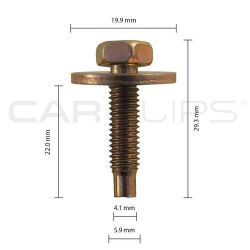 Picture of Car Clip SEM Bolt M6 x 22mm CC32104